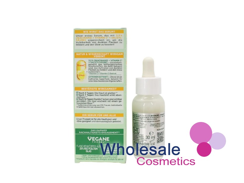 6 x Garnier Vitamin C Glow Booster Serum 30ml